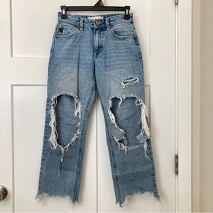 Kancan Women’s Blue Jeans, Size 23, 100% Cotton, Made in China.